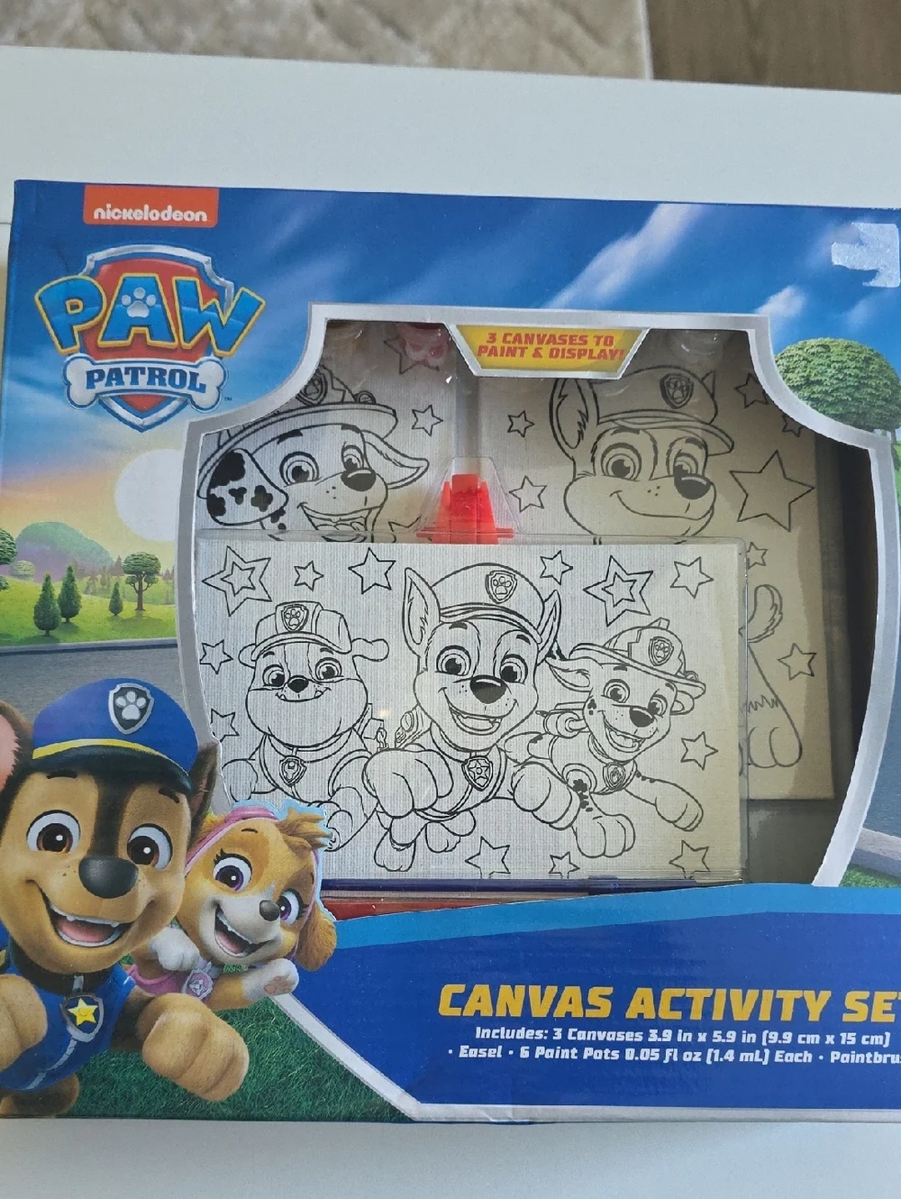 (J67) Nickelodeon PAW Patrol Craft Canvas Set - Blue
